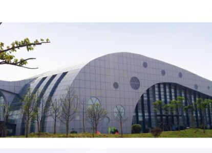 和龙会议中心外景网架工程